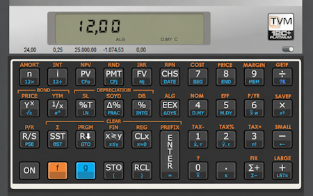Emulador HP12c Platinum